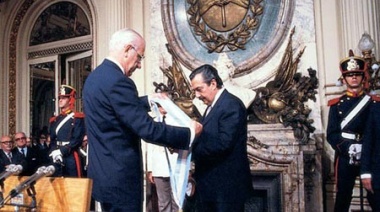 La UCR hará actos en todo el país para conmemorar los 40 años del triunfo de Alfonsín