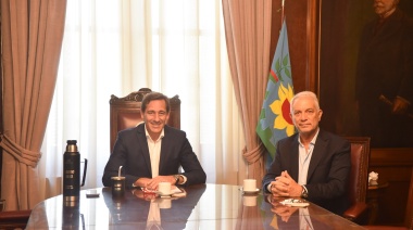 Garro recibió a Alak y acordaron una transición "ordenada y transparente"