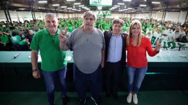 Kicillof en SMATA llamó a acompañar a Massa en el balotaje