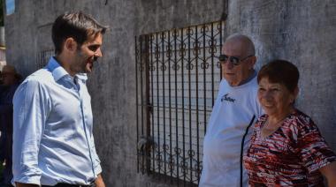 Manuel Passaglia se despide de la intendencia con una recorrida por barrios de San Nicolás