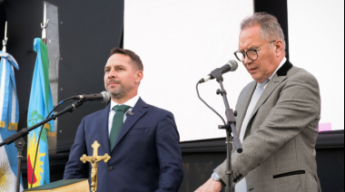 Sujarchuk, Descalzo y Otermin juraron como intendentes