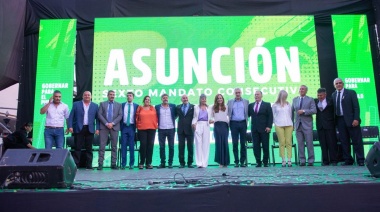 Juró el intendente Secco en Ensenada: “Vamos por los 4 años de mayor crecimiento”