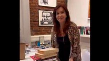 Cristina volvió al Instituto Patria: "Otra vez en casa"