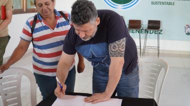 Menéndez logró un acuerdo con carnicerías de Merlo para fijar el precio del asado