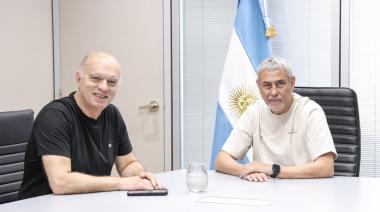 Grindetti y Ferraresi buscan conformar una agenda de trabajo común entre CABA y Avellaneda