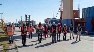 Aumentó la cantidad de mujeres trabajando en los puertos bonaerenses