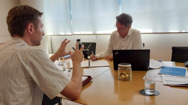 Ferraris se reunió con Katopodis para plantearle la agenda de obras por concretar en Alem