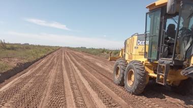 Daireaux avanza en la mejora de caminos rurales
