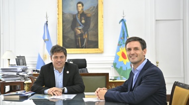 Agenda de gestión articulada: Kicillof y Mantegazza renovaron compromisos