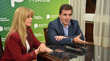 Reunión de Magario y Ritondo