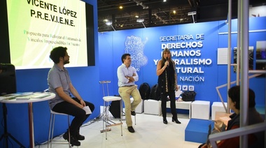 Vicente López presente en la Feria del Libro