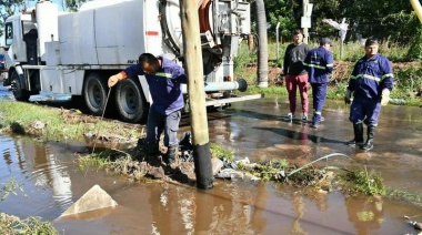 Efecto temporal: El municipio de Florencio Varela avanza con operativos en los barrios