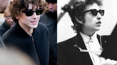 Timothée Chalamet se transforma en Bob Dylan para su biopic: revelan las primeras imágenes