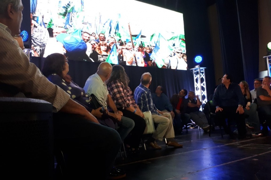 Presentaron el Frente Gremial Regional La Plata, Berisso y Ensenada