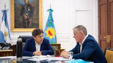 Diz y Barrena se reunieron con Kicillof