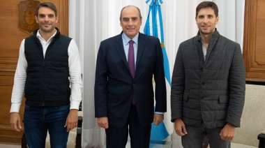 Los Passaglia se reunieron con Guillermo Francos