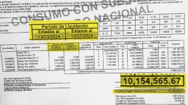 Un intendente indignado con la factura de luz del hospital municipal: "¿Para esto encendieron la motosierra?"