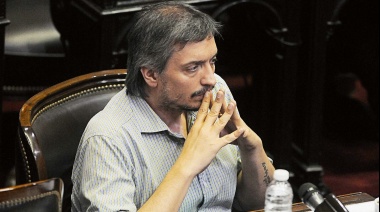 Máximo Kirchner llamó a una “masiva movilización” contra la Ley Bases