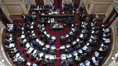 Se aprobó la Ley Bases con el voto de Villarruel