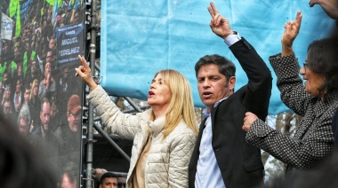 Magario: “No estamos dispuestos a resignarnos como quiere Javier Milei”