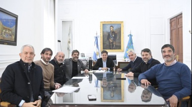 Kicillof busca avanzar con el Canal Magdalena junto a intendentes de la Región Capital