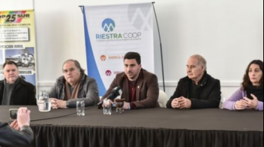 Egüen destacó a las cooperativas: “Llegan a lugares donde el privado y el Estado no han podido”