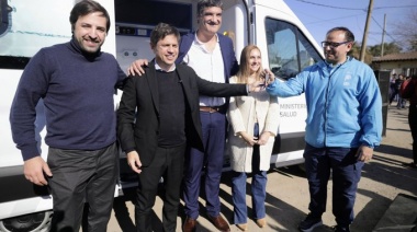 Junto a Kicillof, Raitelli celebró avances en Salud para Brandsen