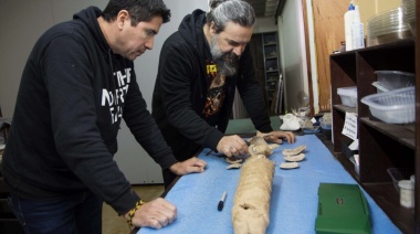 Se presentó un hallazgo arqueológico en Merlo