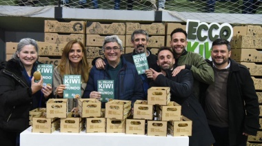Miramar contará con una biofábrica para impulsar la producción de kiwi