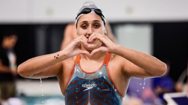 Agostina Hein, la nadadora de Campana que con 16 años que cumplirá su sueño en los JJOO