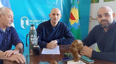 El Municipio de Alberti avanza con importante obra de tendido eléctrico