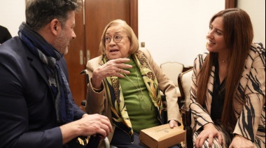 Menéndez y Monzón se reunieron con la embajadora de México