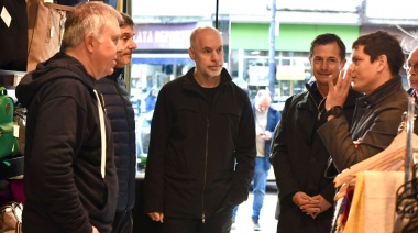 La Plata: Larreta visitó emprendedores y defendió la educación pública