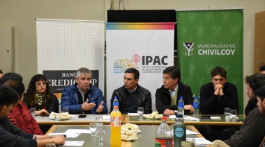 Britos se reunió con autoridades del IPAC para desarrollar el cooperativismo local