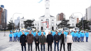 Alak presentó el programa “Ciudad Limpia” para recuperar el patrimonio cultural dañado