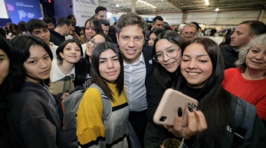 Kicillof: “Nos importa que todos puedan tener acceso a una escuela digna”