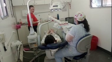 Presidente Perón realizó operativos odontológicos y de vacunación gratuitos