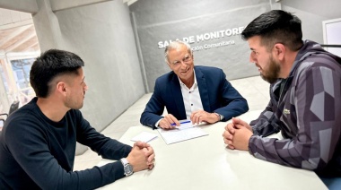 Fomento del trabajo local: reunión con autoridades de UOCRA y La Costa