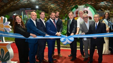 Escobar: se realizó la inauguración de la 61ª Fiesta Nacional de la Flor
