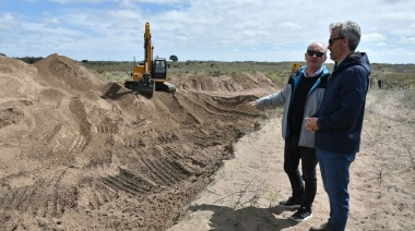 Monte Hermoso: Avanza la reanudación de la mega obra para mejorar la infraestructura sanitaria