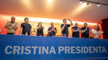 Desde Avellaneda, Wado De Pedro pidió acompañar a CFK para reconstruir el PJ