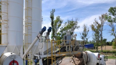 Mittelbach anunció la creación de una nueva Planta Hormigonera Municipal