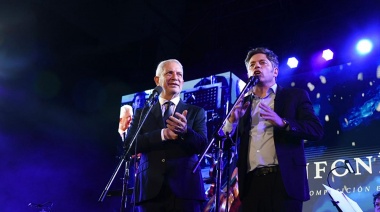 La Plata: Alak y Kicillof inauguraron la nueva iluminación y sonido de la Catedral