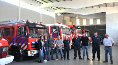 Chivilcoy: Entrega de fondo a Bomberos Voluntarios