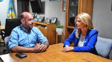 Magario se reunió con Sanzio por paralización de obras nacionales en Baradero