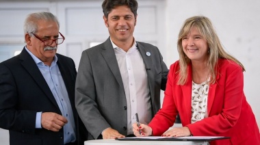 “Trabajamos para que no haya bonaerenses de primera ni de segunda”, dijo Cristina Álvarez
