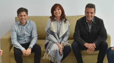 Reunión clave del peronismo: se reencontrarán CFK, Axel Kicillof y Sergio Massa