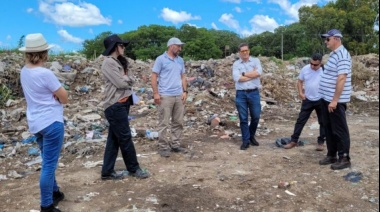 Benito Juárez comenzó las obras de saneamiento del basural a cielo abierto