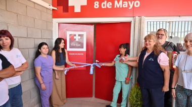 El Municipio de San Martín inauguró la Posta de Salud de Barrio 8 de Mayo