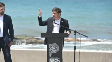 Kicillof: “Pese al abandono de Nación, tendremos un excelente verano en la Provincia”